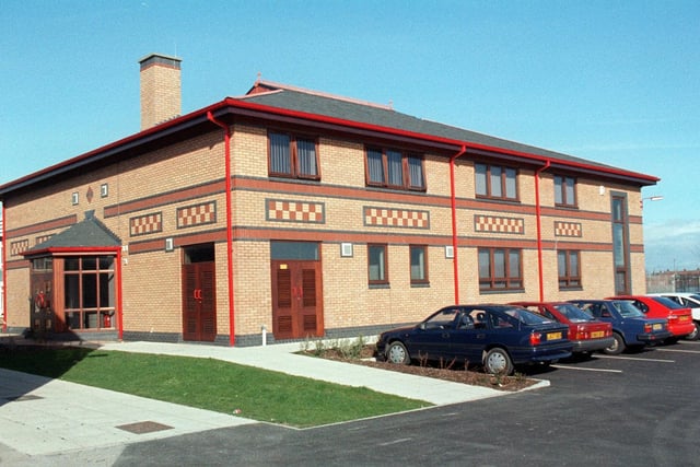 The new teaching block which was added to the school in 1997