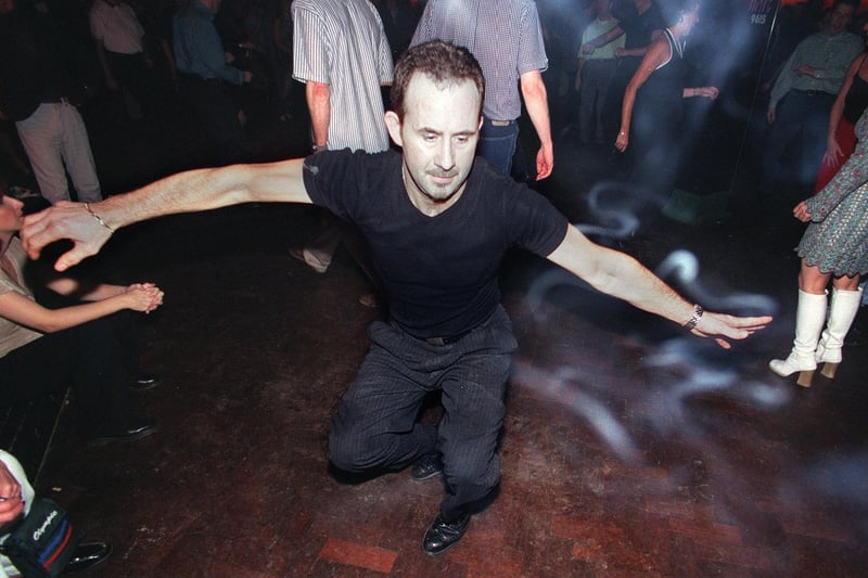 Northern Soul night at the Highland Room in the former Mecca nightclub, 1998