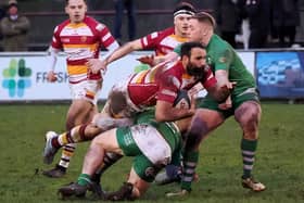 Fylde RFC seek another win over Wharfedale on Saturday after beating them in December Picture: Chris Farrow/Fylde RFC