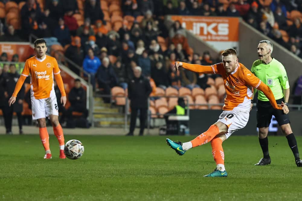 Blackpool took on Rotherham United at Bloomfield Road.