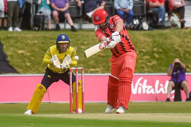 Steven Croft will continue to play T20 cricket for Lancashire after making the transition to coaching at Emirates Old Trafford Picture: Daniel Martino