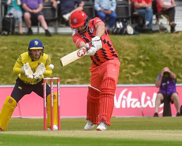 Steven Croft will continue to play T20 cricket for Lancashire after making the transition to coaching at Emirates Old Trafford Picture: Daniel Martino