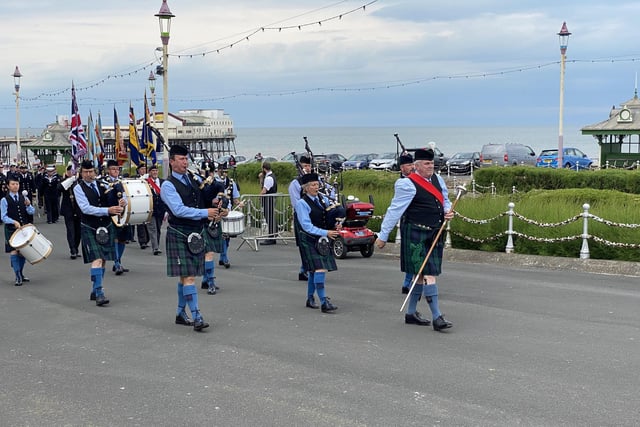 Armed Forces service and parade at Blackpool War Memorial and Cenotaph on Sunday, June 25.