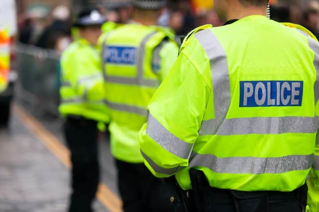 Several police cars and a helicopter have descended on Bispham town centre to deal with an ongoing incident.