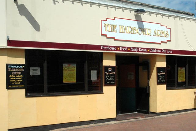 Fleetwood Pier pub was later renamed Harbour Arms - here it is in 2005