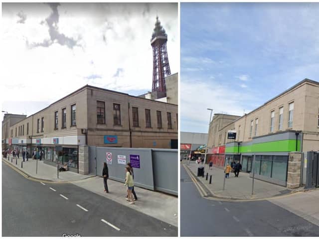 Remember Blackpool's main Argos store? It was there in 2009 but is now an empty shop