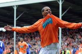 DJ Campbell was on loan with the Seasiders on two occasions, and helped them on their way to the Premier League, before returning on permanent deal for the campaign in the top flight.