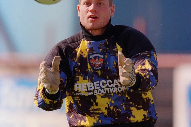 Steve Banks is Blackpool's goalkeeper coach but honed a successful four years with the side between 1995 and 1999