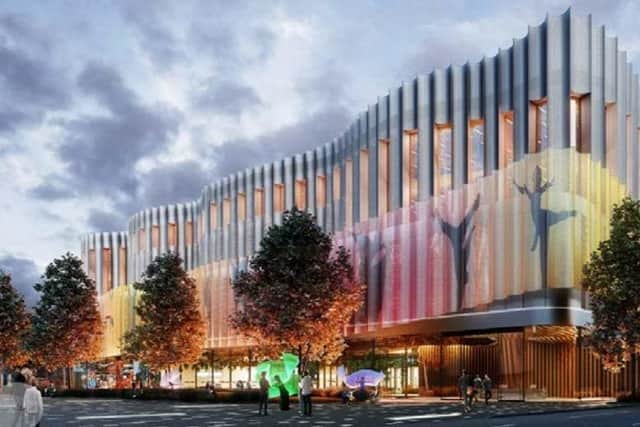An artist's impression of the proposed multiversity