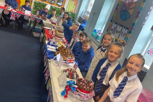St Mary's Catholic Primary School in Fleetwood bakes up something for Queen's Platinum Jubilee