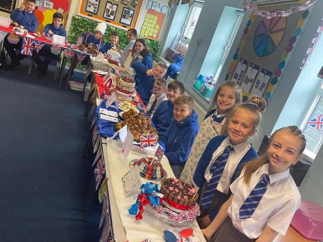 St Mary's Catholic Primary School in Fleetwood bakes up something for Queen's Platinum Jubilee