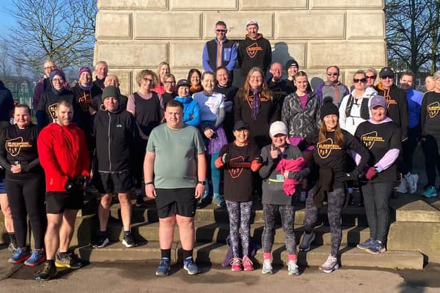 Blackpool Freedom Runners supporting the Couch to 5k Graduates