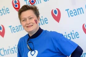 Esther Parkinson, 48, from St Annes, is taking part in her tenth Great Manchester Run