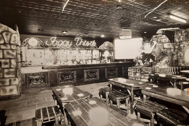 The newly refurbished Jaggy Thistle in York Street, 1991