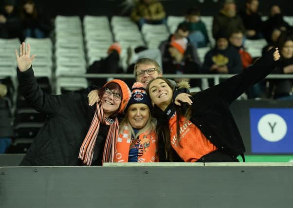 Blackpool fans deserve all the credit in the world for making the long, long journey down to Swansea on a Wednesday night