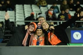 Blackpool fans deserve all the credit in the world for making the long, long journey down to Swansea on a Wednesday night