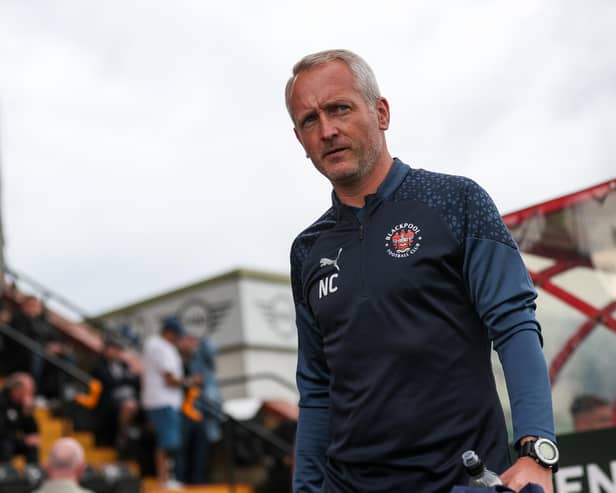 Experienced coach Neil Critchley takes on a relative new comer to football management. John Mousinho's Portsmouth are top of the league. (Photographer Alex Dodd/CameraSport)