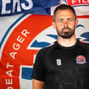 ​Craig Mahon is the new head coach of AFC Fylde Photo: AFC Fylde