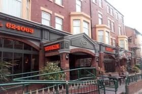The Ruskin Hotel on Albert Road, Blackpool