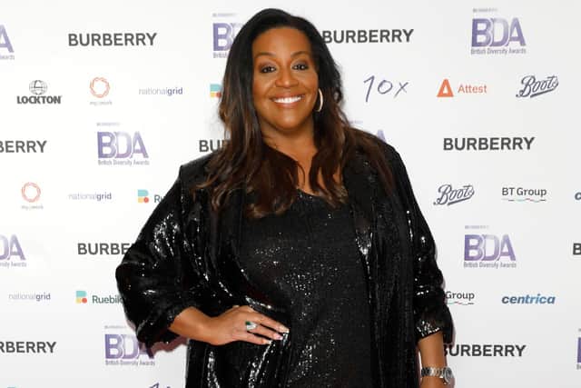 Alison Hammond attends The British Diversity Awards 2023 at Grosvenor House on March 22. (Photo by Tristan Fewings/Getty Images)