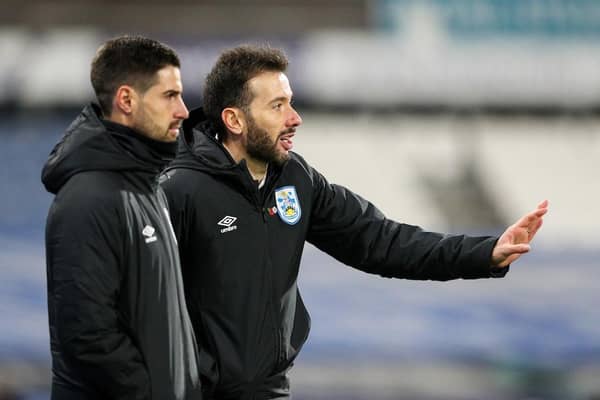 Pelach worked as assistant to Carlos Corberan during his time at Huddersfield