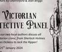 The Victorian Detective Panel. Photo: Palatine Library.