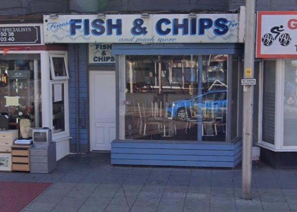 Finesse Chippy on Dickson Road has a one-star rating following it's most recent inspection in March 2017