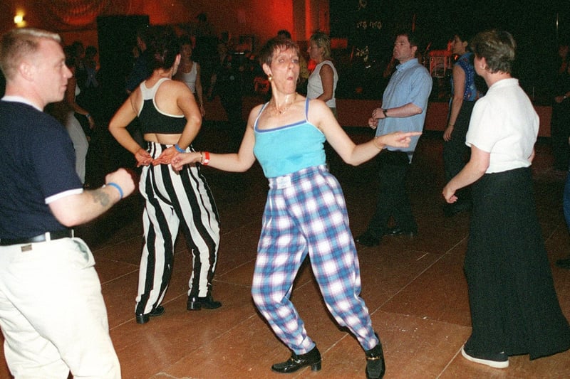 Dancers enjoy one of the Northern Soul all-nighters at the Cala Gran back in 1999