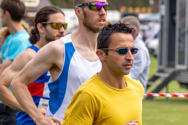 Head to head in the Freckleton Half Marathon