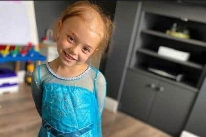 Warrior princess - six-year-old Isabelle Grundy tragically died last week after battling Stage 4 Neuroblastoma