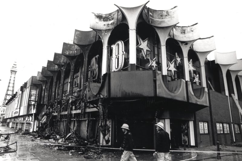 Fire at Funland Amusements in 1989