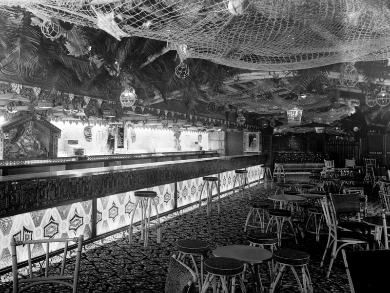 The South Seas themed Bali Ha'l Bar at the Mecca Locarno in 1965