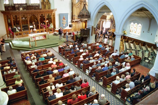 Princess Diana Memorial service at St. John's Parish Church