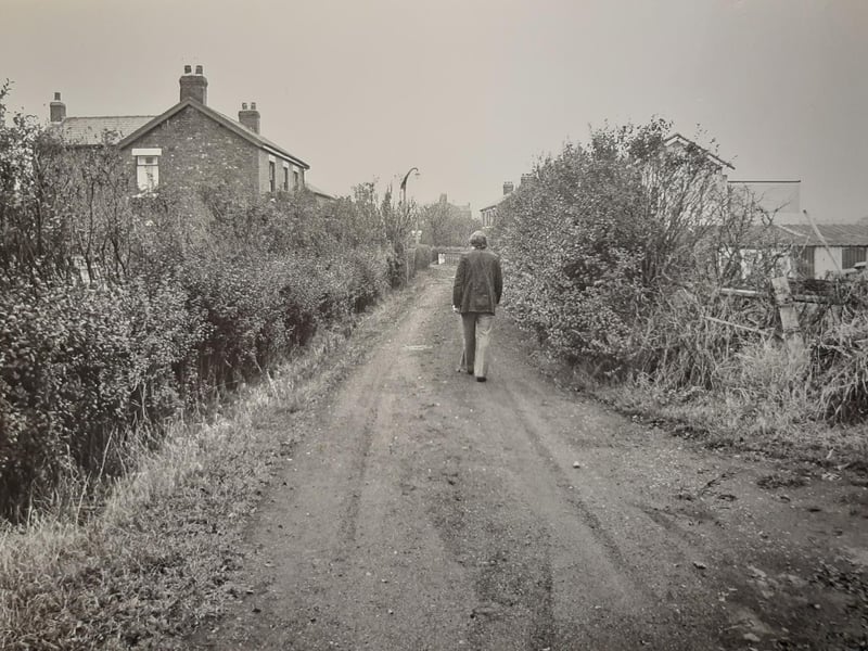 Slightly away from Starr Gate but equally interesting is this photo of Squires Gate Lane East, before link roads were constructed