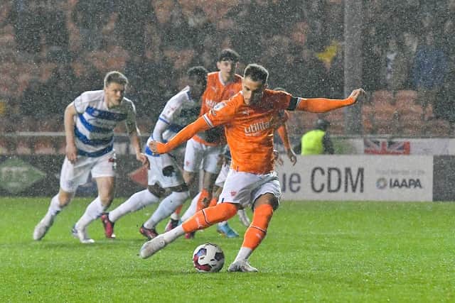 Jerry Yates set the tone with his emphatic early penalty