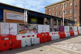 Abingdon Street Market is being renovated