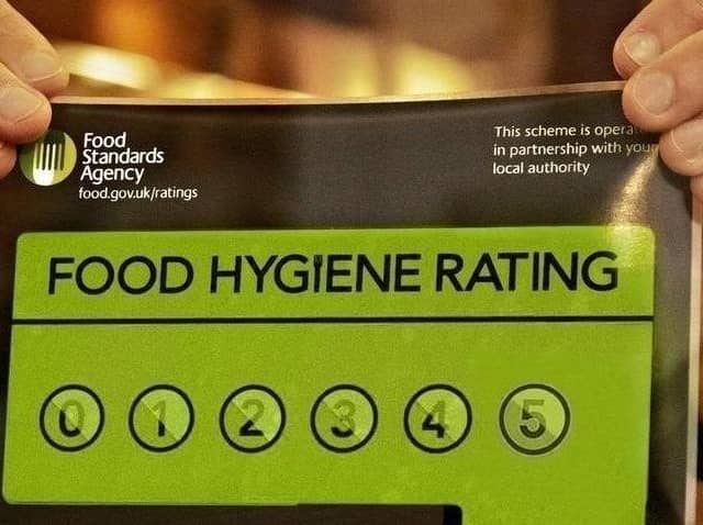 New food hygiene ratings have been awarded to these food establishments