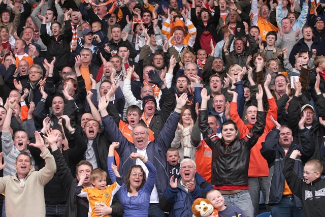 Delight for the travelling fans as Blackpool win 2-0