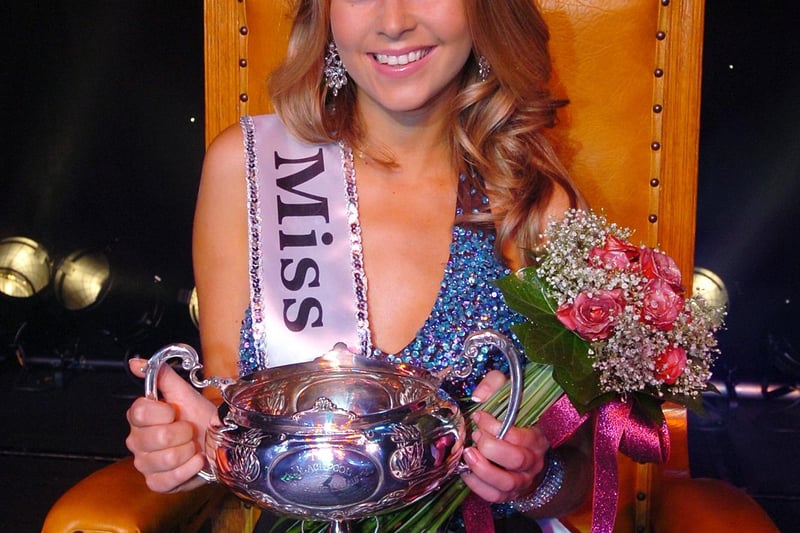 Finals of Miss Blackpool 2007 - Winner Gemma-Louise Henry