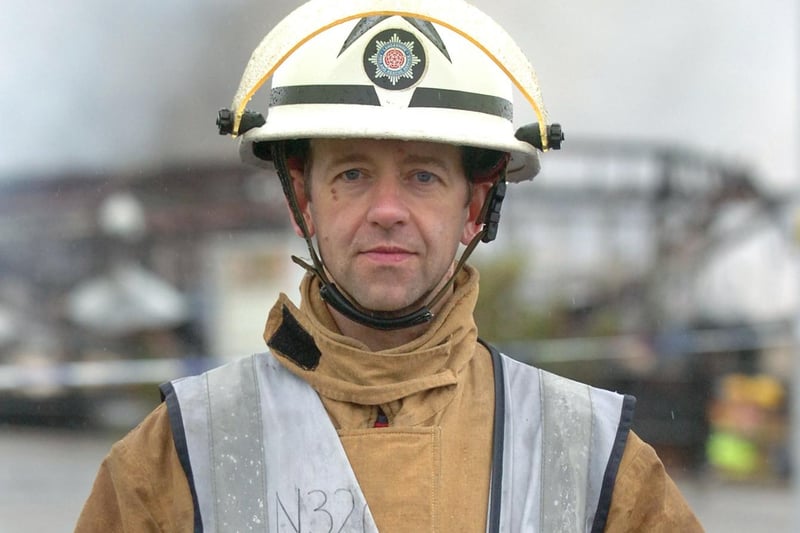 Group Manager Kyran Ronson was in charge at the fire
