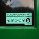 Food hygiene ratings across the region have been revealed
