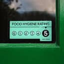 Food hygiene ratings across the region have been revealed