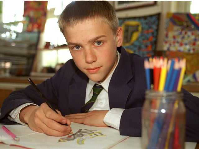 Andrew Chambers from Highfield High School won the millenium logo competition in 1999