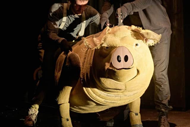 Animal Farm features remarkable puppetry