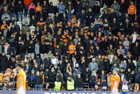 Seasiders supporters made themselves heard against Lincoln City.