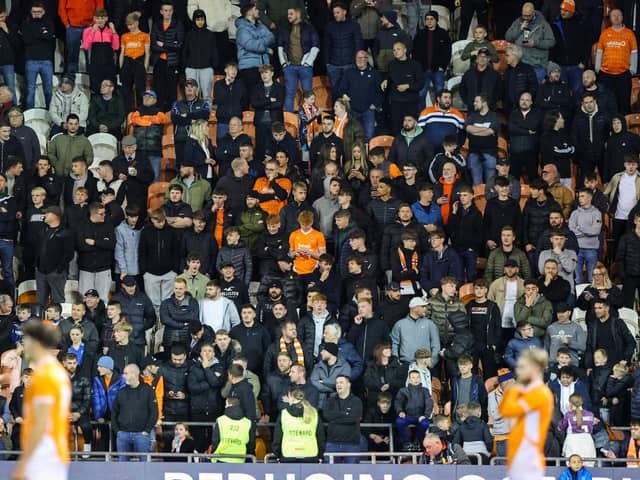 Seasiders supporters made themselves heard against Lincoln City.