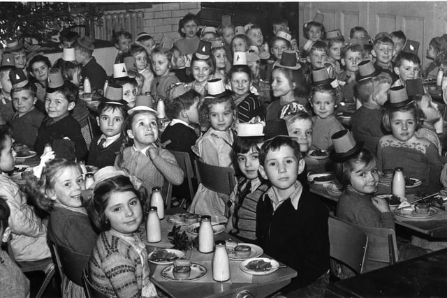 Lytham Infant School Christmas Party 1953