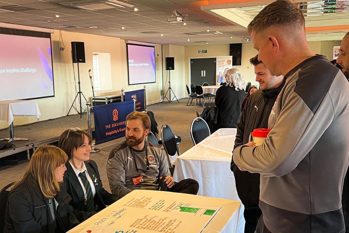 Bfc In The Community BFC Community Trust: Top marks for Montgomery in PL Inspires Challenge
