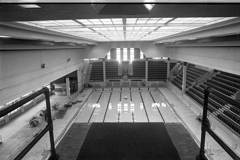 View from the top diving board in 1988