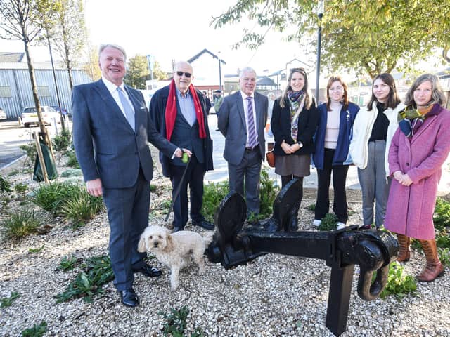 Opening of the new urban park - Custom House Square - in Fleetwood